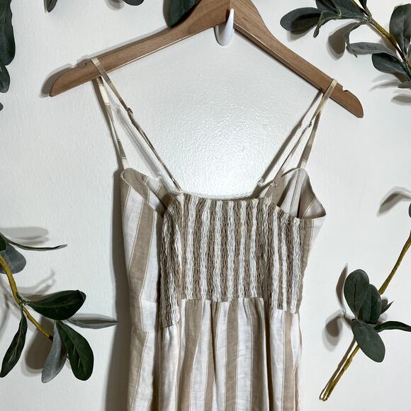 Faithfull the Brand Striped Midi Dress - Picture 6 of 9